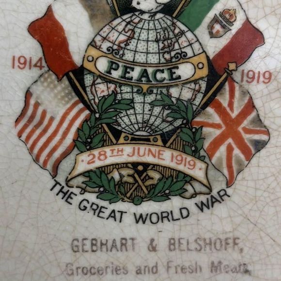 WW I Victory Plate - Picture 3 of 3